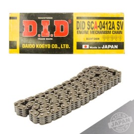 Cadena de distribucion para motocicleta SCA 0412A SV X 98 5 PLACAS CB-250