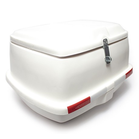 Caja de fibra de vidrio 50x40x28cm blanca PRIS-01