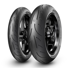Kit de llantas  para motocicleta 110/70-17 y 150/60-17 Metzeler Sportec M9 R