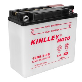 Bateria para motocicleta 12N5.5-3B sin acido Kinlley